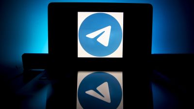Logotipo de la aplicación Telegram, cofundada por Pavel Dúrov. / Ian Langsdon (EFE)