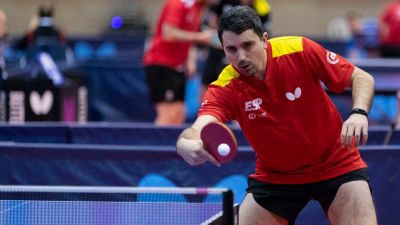 Jorge Cardona se despide de la competición de dobles de los Juegos Paralímpicos.