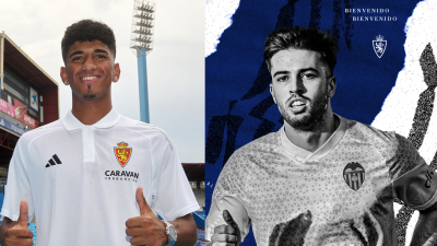 Adu Ares y Alberto Marí, últimos fichajes zaragocistas