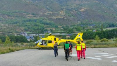 El herido es un varón de 60 años y vecino de Córdoba. / 112 Aragón