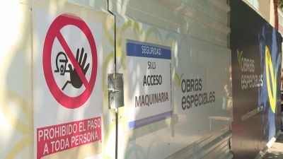 El desvío en Avenida Canal de Izas afectará a la línea 59 del bus urbano. / Aragón TV