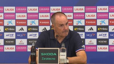 Víctor Fernández en rueda de prensa.