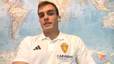 Francho Serrano durante la entrevista en la Jornada.