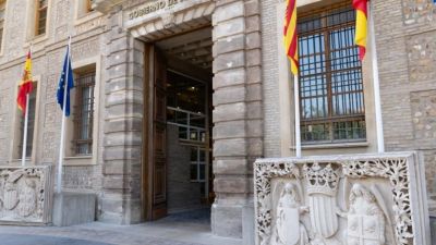 Edificio Pignatelli, sede del Gobierno de Aragón./ Fabián Simón