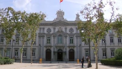 Sede del Tribunal Supremo, en Madrid. / Aragón TV