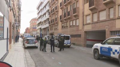 La reconstrucción se ha llevado a cabo en el establecimiento donde sucedieron los hechos. / Aragón tv