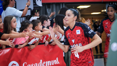 Mariona Ortiz, durante la presentación del equipo