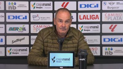 Víctor Fernández en rueda de prensa.