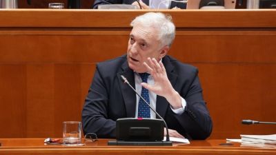 El consejero Octavio López ha comparecido en la Comisión de Fomento. / Europa Press