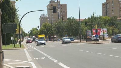 Tráfico en Zaragoza. / Aragón TV