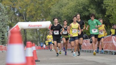 Imagen de la carrea que tuvo lugar este domingo.