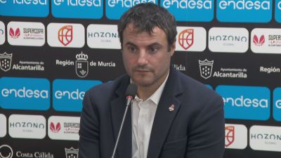 Carlos Cantero en rueda de prensa.