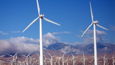 Molinos de viento de producción de energía eólica. / Europa Press