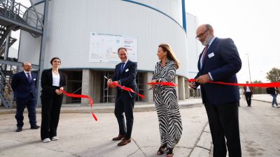Inauguración de la biorrefinería urbana de Zaragoza. / Ayuntamiento de Zaragoza. Miguel G. García