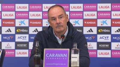 Víctor Fernández, durante su comparecencia de este sábado.