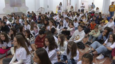 Los 120 participantes escenificarán una coreografía que han estado ensayando. / Gobierno de Aragón