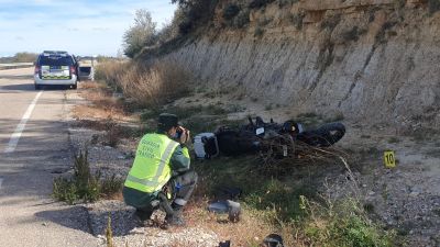 En el accidente no ha habido más heridos ni otros vehículos implicados. / Guardia Civil