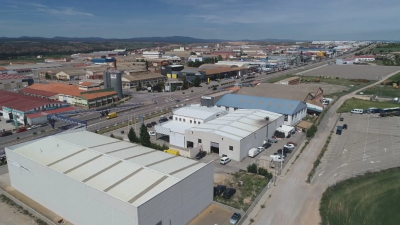 Polígono industrial de Fraga. / Aragón TV