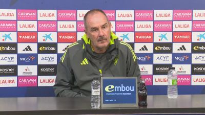 Víctor Fernández en rueda de prensa.