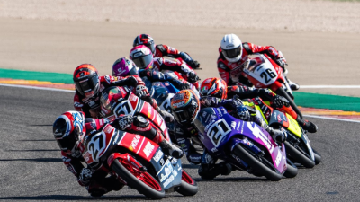 Imagen de la carrera de la European Talent Cup del FIM JuniorGP 2023