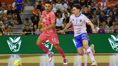 Un momento del partido en Cartagena