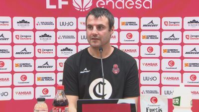 Carlos Cantero en rueda de prensa.