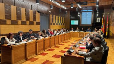 Sesión plenaria ordinaria este martes en el Ayuntamiento de Huesca. / Ayto. de Huesca