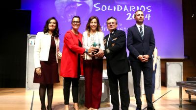 Entrega del Premio Solidario Once Aragón este jueves. / Ayuntamiento de Zaragoza