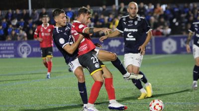 El Utebo no ha logrado frenar al Unionistas y se despide de la Copa.
