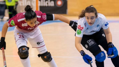 Imagen Facebook Esneca Patín Fraga ante Coruña