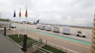 Imagen de archivo del aeropuerto de Zaragoza. / Europa Press