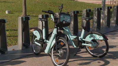 Nuevas bicicletas del servicio Bizi de Zaragoza. / Aragón TV