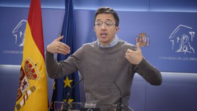 Íñigo Errejón durante su etapa de portavoz en el Congreso. / Europa Press. Fernando Sánchez