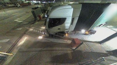 Uno de los camiones en los que robaron la mercancía. / Guardia Civil
