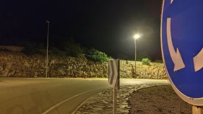 Rotonda en la que ha tenido lugar el accidente. / David Marqués (EFE)
