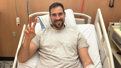Carlos Molina, tras su intervención.