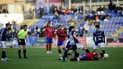Imagen del encuentro en Pinilla. Foto: Utebo FC