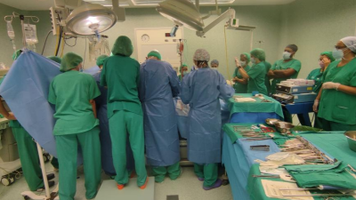 Trasplante realizado en el Hospital U. Miguel Servet de Zaragoza./ Javier Paúl (H. Universitario Miguel Servet)