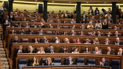 Pleno del Congreso de los Diputados celebrado este jueves. / Europa Press