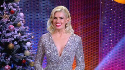 La presentadora aragonesa Adriana Abenia. / Aragón TV