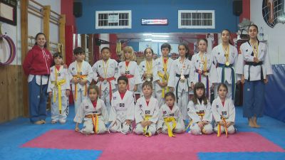 El club Escuela Taekwondo Kumgan de Zaragoza. Foto: Aragón Deporte