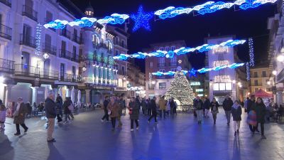 Ambiente navideño en Teruel. / Aragón TV