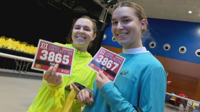 En Zaragoza ha habido récord de participación con 5.000 inscritos. / Aragón TV