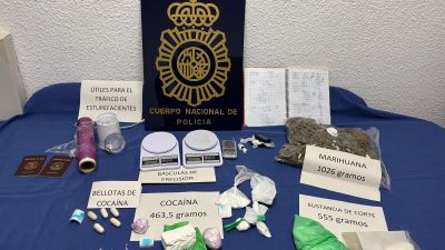 Droga intervenida en una de las operaciones. / Policía Nacional
