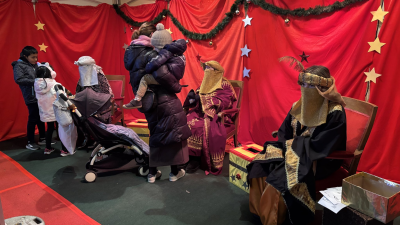 Los pajes de los Reyes Magos en Huesca. / Europa Press