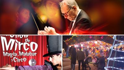 Actividades navideñas programadas para este sábado.