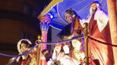 Cabalgata de Reyes en Zaragoza en el año 2024. / Aragón TV