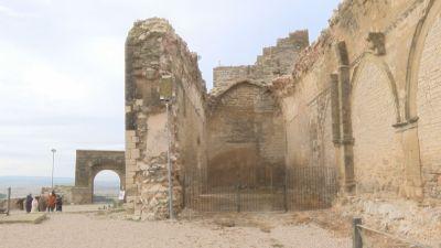 El castillo de la Corona, en Almudévar, en la provincia de Huesca. / Aragón TV