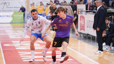 Lance del partido. Foto: Wanapix Zaragoza