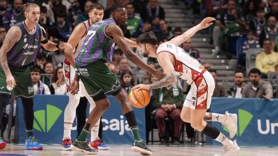 Imagen del encuentro entre Unicaja Málaga - Casademont